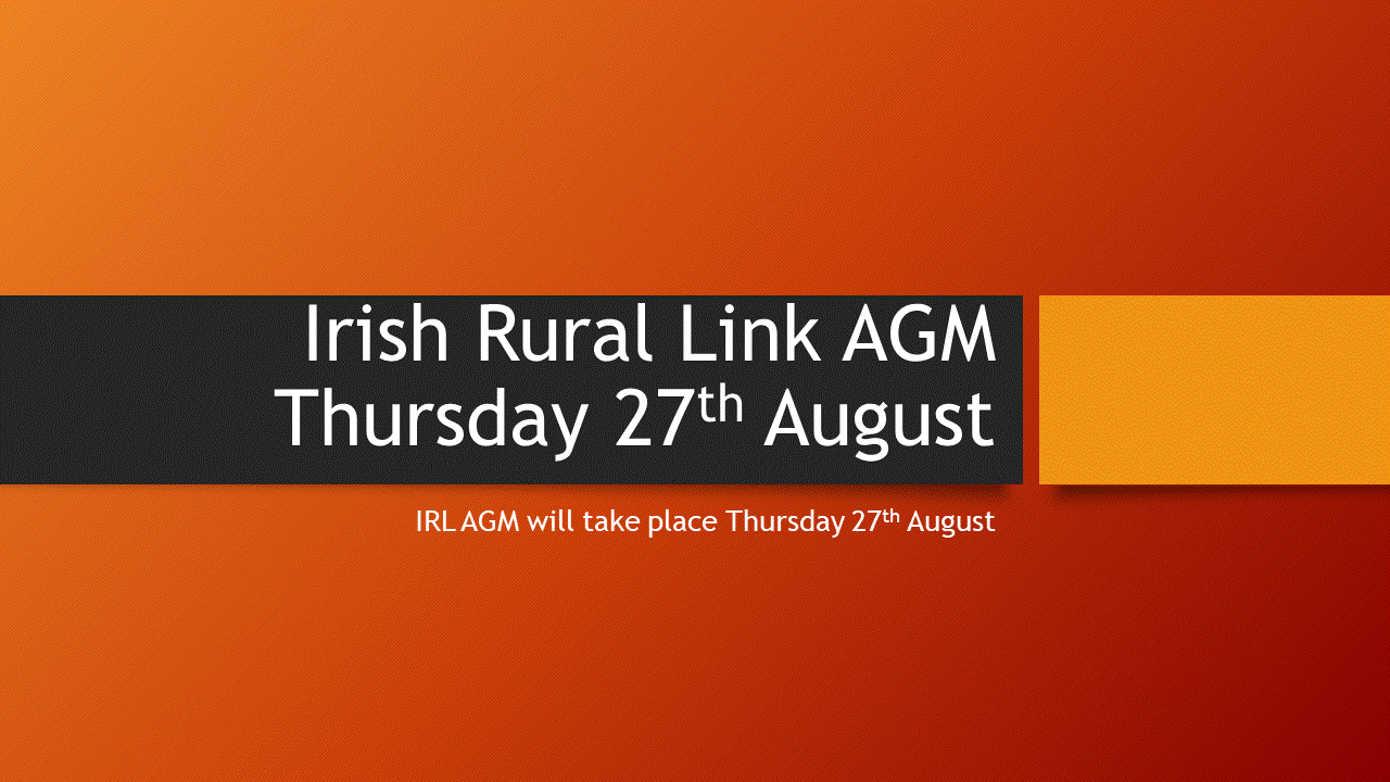 IRL AGM 27th August 2020
