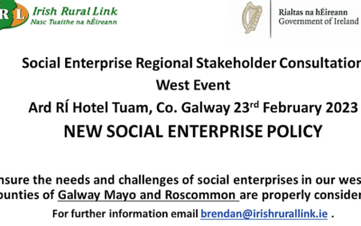 Social Enterprise Regional Stakeholder Consultation – West Event